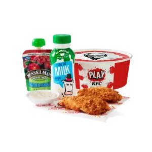 KFC Kids Meal: 2 Pc Tenders & 5 Pc Nuggets Price & Calories 2026 2 2 Pc. Tenders Kids Meal