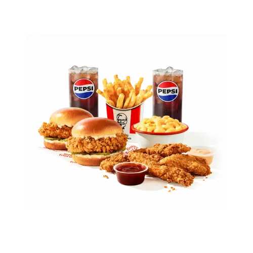 Latest KFC Menu and Prices 2026 40 2 Sandwich + 4 pc. Tenders Combo