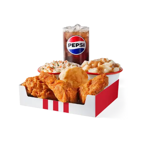Latest KFC Menu and Prices 2026 45 3 pc. Chicken Big Box Meal