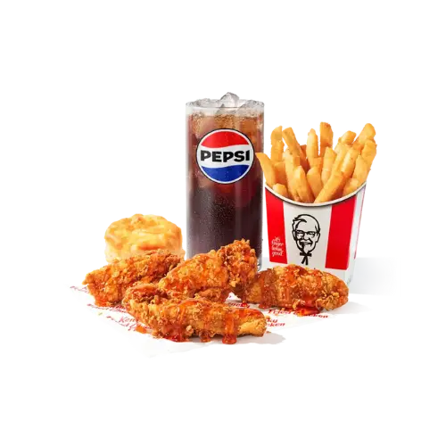 Latest KFC Menu and Prices 2026 38 4 pc. Mike’s Hot Honey Tenders Combo
