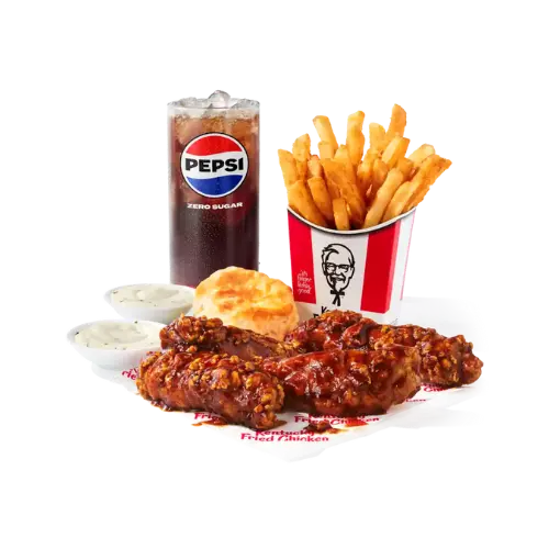 Latest KFC Menu and Prices 2026 27 Original Honey BBQ 4 pc. Tenders Combo
