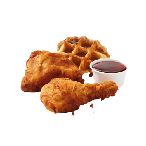 KFC Chicken and Waffles Prices, Calories 2026 6 KFC 2 pc. Chicken & Waffles Box