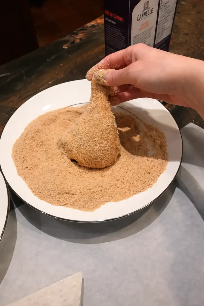 KFC Chicken Drumstick 6 Breadcrumbs the KFC drumsticks