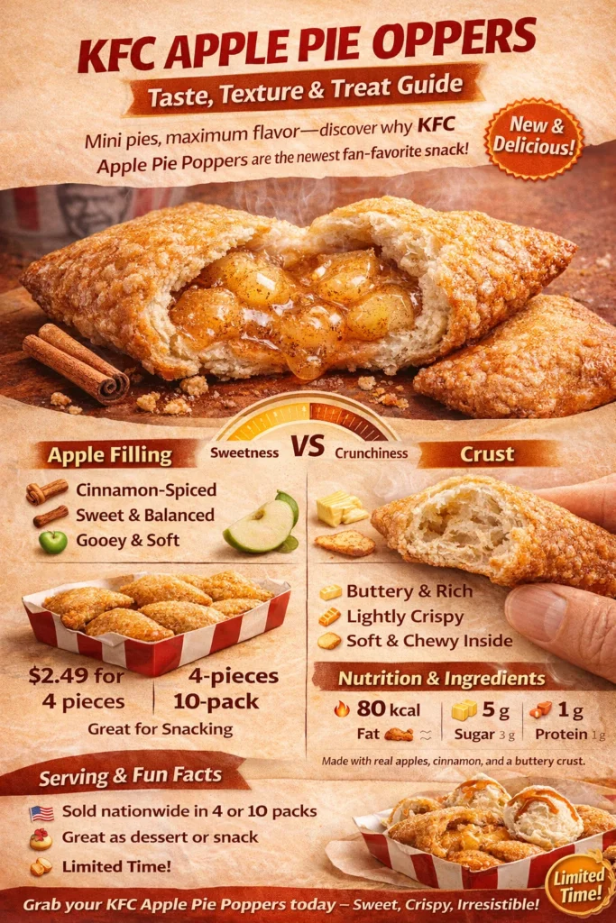 KFC Apple Pie Poppers Review – Are They Better Than the Classic? 5 KFC Apple Pie Poppers
