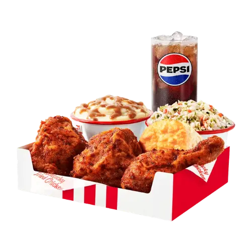 KFC Nashville Hot Chicken Combos are Back in 2026 6 KFC Nashville Hot 3 pc. Chicken Big Box