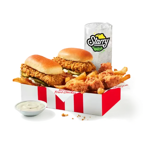 KFC New Items Launched in April 2026 3 KFC 9 dollar Box feast